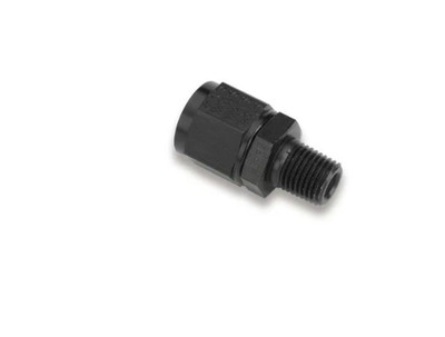 Earl's 4AN Swivel to 1/8 NPT Male Adapter Aluminum Black AN Fitting