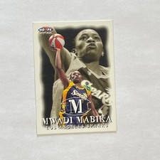 1999 Hoops Skybox #71 Mwadi Mabika Los Angeles Sparks Card