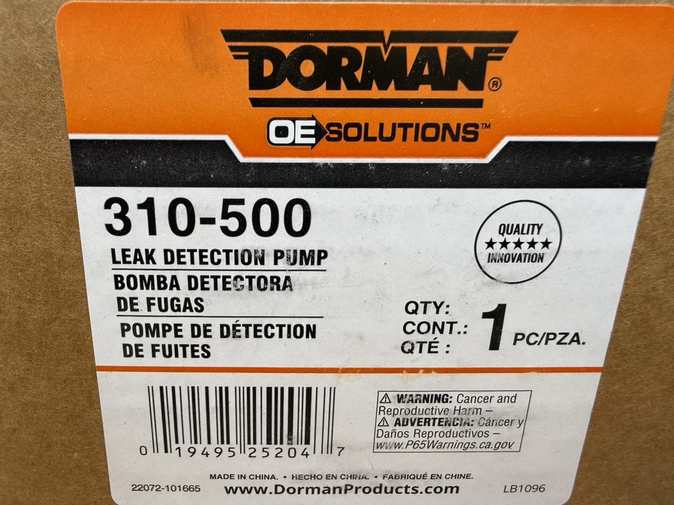 Bomba de detección de fugas Dorman 310-500 para camioneta Chrysler Dodge Jeep Foto 2 de 2