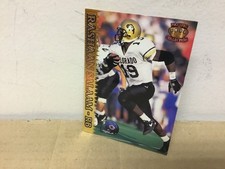 Rashaan Salaam - 1995 Pacific Crown Football Card - Chicago Bears Rookie. rookie card picture