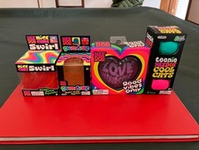Authentic Needoh 4 Lot Nice Cube Swirl Gumdro...