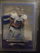 2016 CERTIFIED POTENTIAL SIGNATURES /50 BLUE KENNETH DIXON AUTOGRAPH RC 01/50