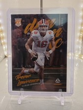 2021 Panini Luminance Dynamic Rookies Orange #1 Trevor Lawrence RC /100
