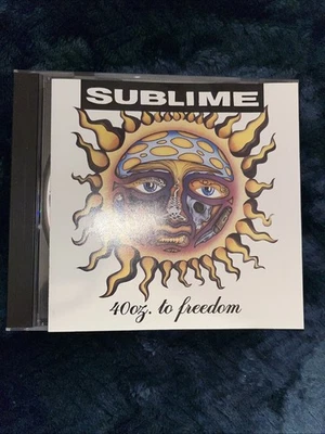 Sublime 40 Oz To Freedom Cd 1992 Skunk Records Original Get Out Cricket Spock - Image 1 of 4