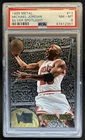 1995-96 Fleer Metal Michael Jordan Silver Spotlight #13 Bulls PSA 8