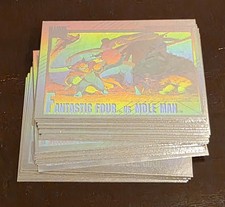 25 Card Lot 1991 Marvel Universe Series 2 II Fantastic Four vs Mole Man Hologram