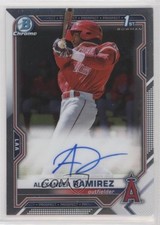 2021 Bowman Chrome Prospects Auto Alexander Ramirez #CPA-ARA Auto nd3