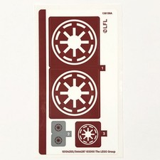 LEGO STICKER SHEET 75354 Star Wars Coruscant Guard Gunship The Clone Wars Decals