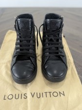 Louis Vuitton Monogram Leather Sneakers Size ...
