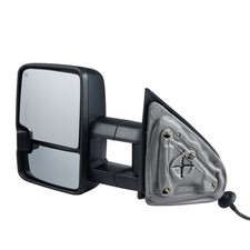 Dynamic View Trailer Mirrors with Automatic Heating and Luminous Signals