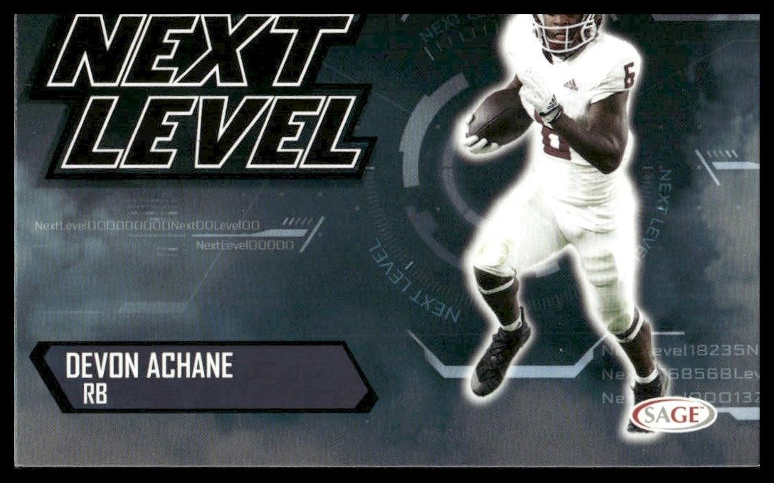 2023 SAGE HIT #200 Devon Achane Rookie Silver Texas A&M Aggies