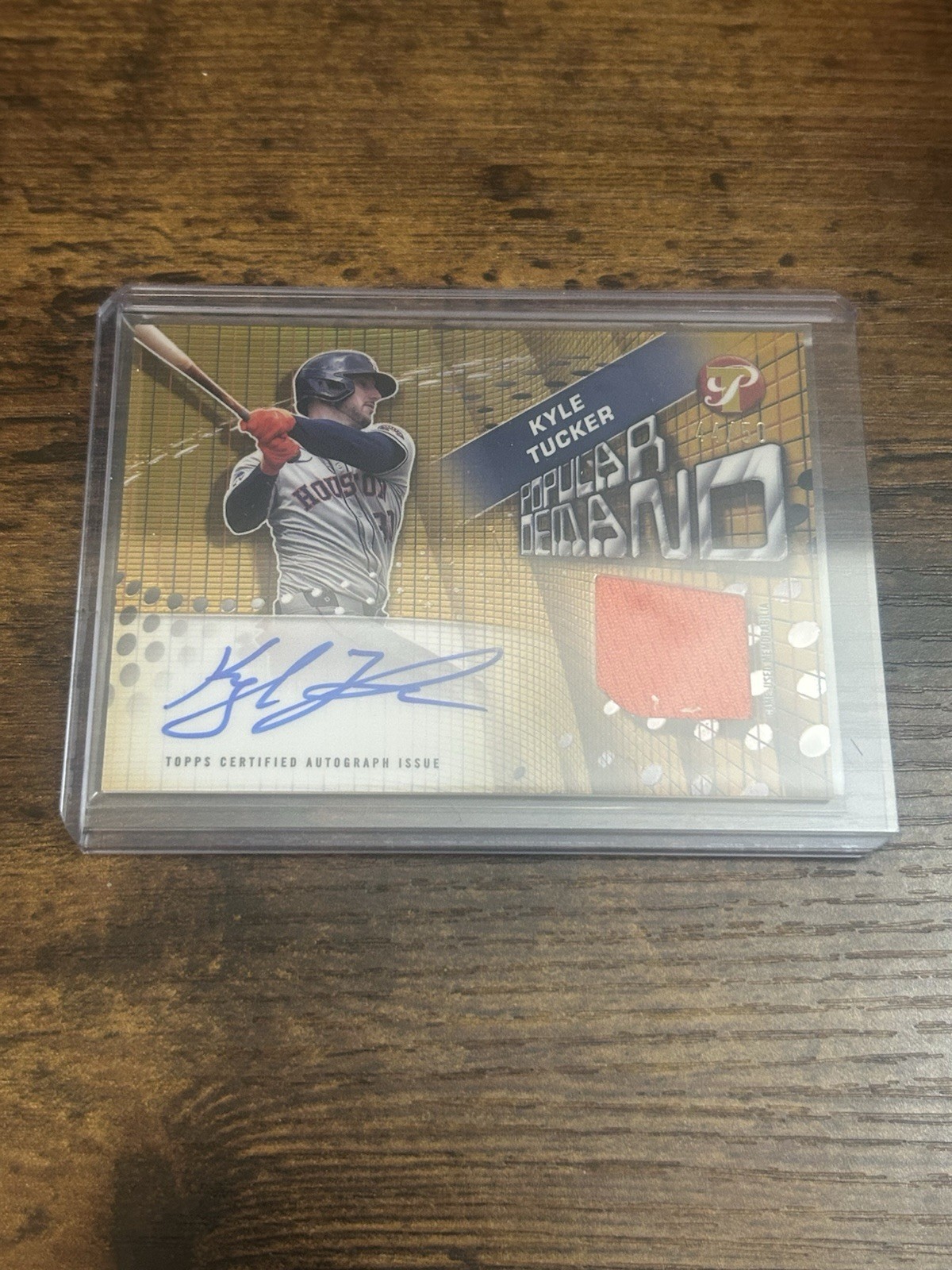 Kyle Tucker 2025 Topps Pristine #PPDAR-KT Popular Demand 