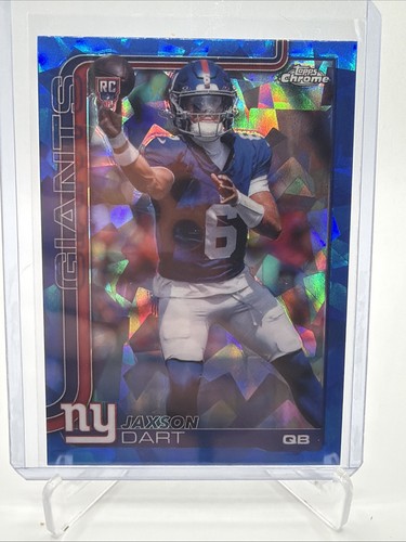 Jaxson Dart #306 2025 Topps Chrome Sapphire card