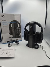 Sennheiser RS 175 Wireless Digital TV Headphones Complete Set w/ Box