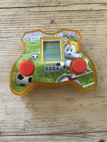 McDonalds SEGA Tails Football LCD Hand Held Electronic Game 2005 Toy Working
