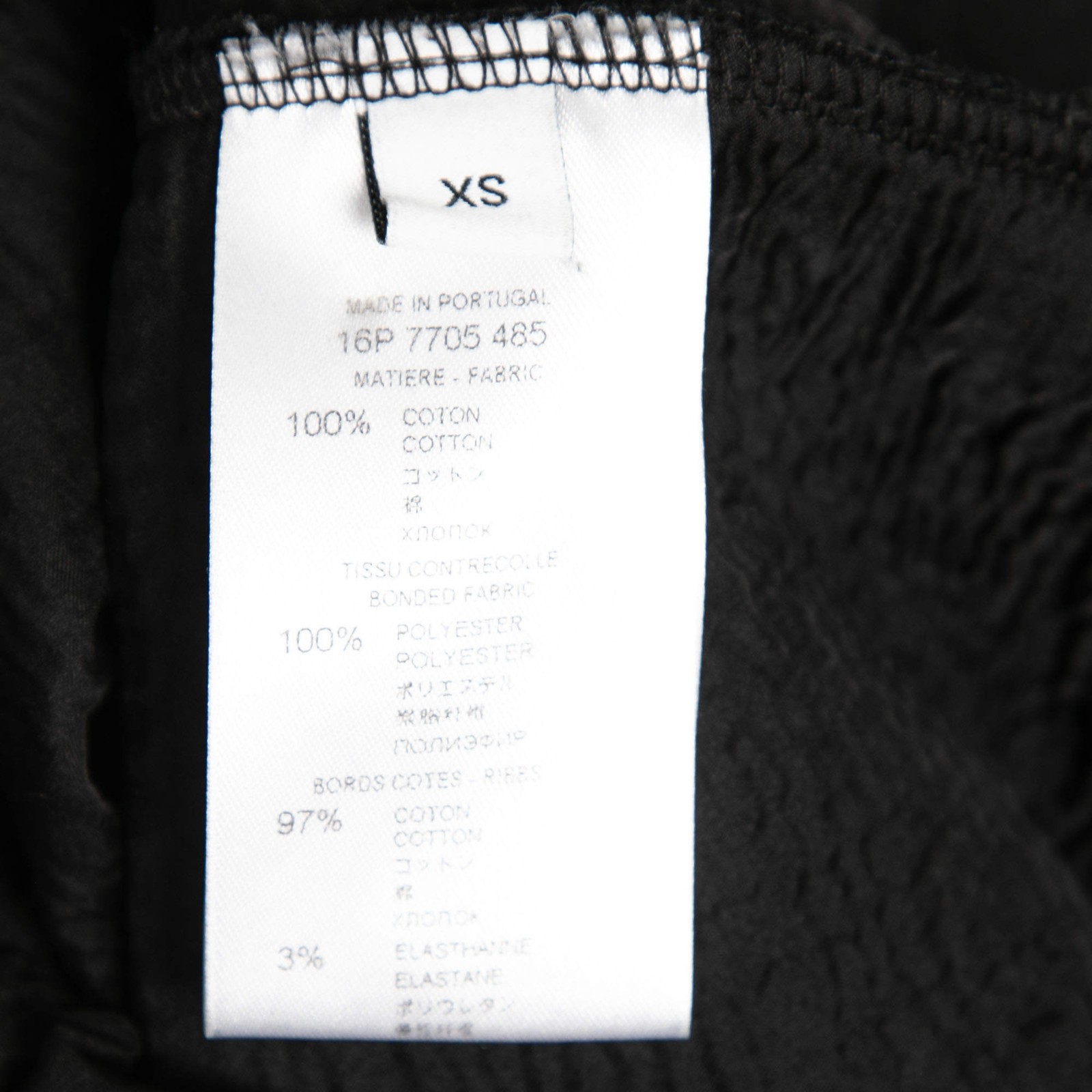 Givenchy Black Destroyed Effect Cotton Sweatshirt… - image 5