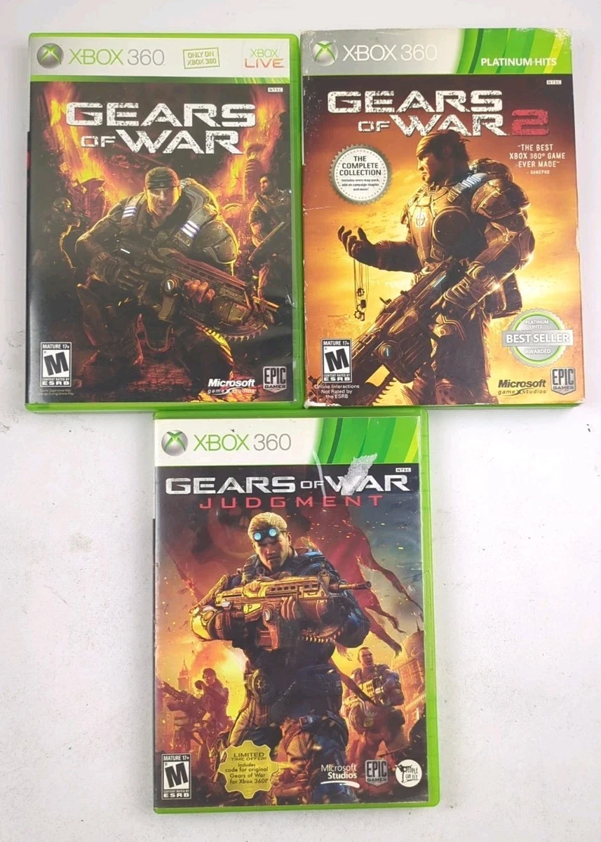 Mídia Física Gears of War Judgement - Xbox 360 é na Dino Games - Dino Games ️ de 10 anos com você