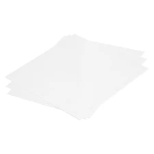 ABS Plastic Sheet 8 x 8 x 0.02" ABS Styrene Sheets White 3 Pcs