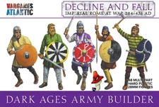 Wargames Atlantic Decline & Fall: Dark Ages Army Builder 48 X Miniatures 28m 