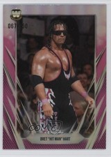 2026 Topps Chrome WWE Pink Refractor 67/250 Bret Hart Bret Hit Man Hart #30 0jr1