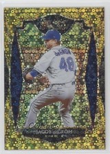 2021 Panini Select Premier Gold Disco Prizm 6/10 Jacob deGrom #189 7m3