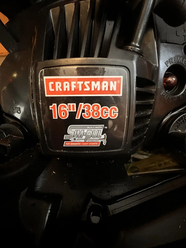 Craftsman 16 英寸链锯 sim-pul 状况完好 带盒 358.351701 — 第 3/4 张图片