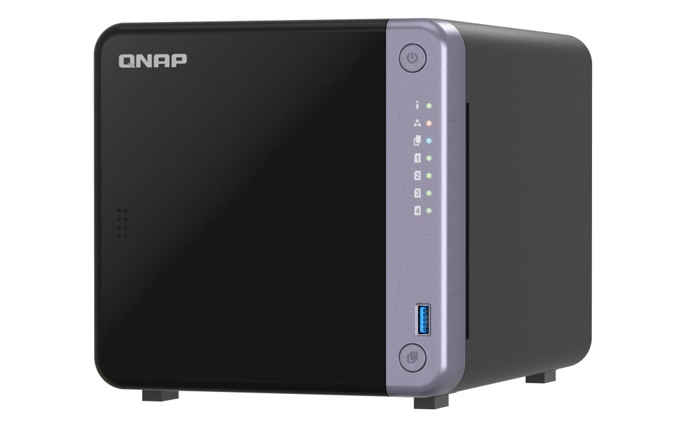 QNAP NAS TS-432X-4G 4 Bay Server di archiviazione NAS SATA 5000 Mbps RAID: