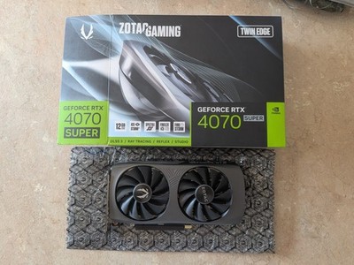 ZOTAC GAMING GeForce RTX 4070 Twin Edge OC 12GB GDDR6X Graphics Card