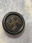 Pre WWII Swastika Design Good Luck Coat Button Native American Symbol