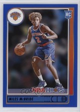 2021-22 Panini NBA Hoops Rookies Blue Miles McBride #232 16ia