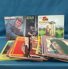 Lot 25 VTG Country Folk 12" LPs 60s/70s Jerry Reed Dottie West Jerry Lee