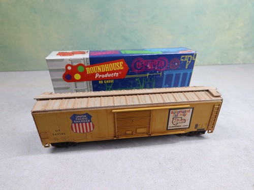 Coche de caja Union Pacific #549180 usado Roundhouse escala HO desgastado LEER | Zustand: Used
