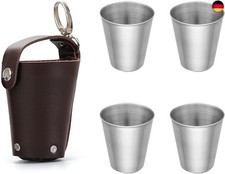 Schnapsglas Aus Edelstahl, Edelstahl Schnaps Becher, Metall Schnapsbecher,