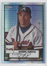 2021 Chrome Platinum Anniversary Mega Box Prism Refractor Rafael Furcal 08jk