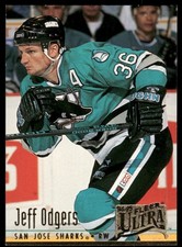1995-96 Fleer Ultra Jeff Odgers San Jose Sharks #368