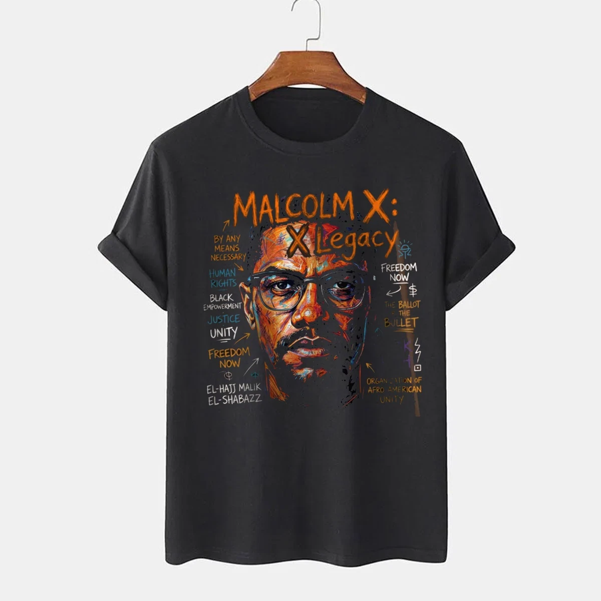 Malcolm X Shirt for sale - eBay
