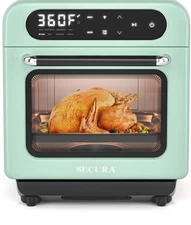 Secura Multifunction Air Fryer Steam Oven, 13 Quart Compact Oven 3616N K1