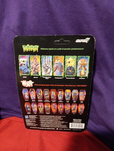 The Weirdest Reaction Figures Wave 6 Gor-ior Infernal Curse Super7 NUEVO SELLADO - Imagen 3 de 4