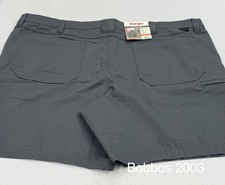Wrangler Men's Cargo Work Secure Zip Pocket Utility Shorts, Gray, Size 42