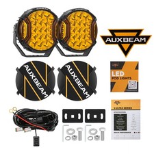 Auxbeam V-ultra 3579 Inch Led Side Shooter Amberwhite Driving Light Pods Auxbeam V-ultra 3579 Inch Led Side Shooter Amberwhite Driving Light Pods