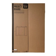 White Tri-Fold Corrugated Presentation Poster Board Display 36x48 Inches