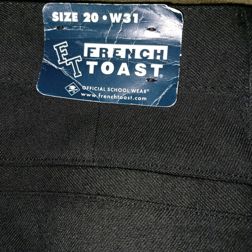 Girls Size 20 French Toast School Wear Uniform/Casual Black Bootcut Pants (EM) - Picture 9 of 12