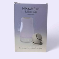 Hatch Rest Plus and Rest Go Baby Sleep Bundle - Putty