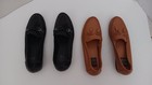 Mootsies Tootsies Shoes Size 8 Loafers 2 Pairs! 1 Pair is Camel, 1 Pair is Black — photo 3