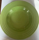 Fiesta Ware Chartruese 12" Large Pasta Bowl Deep Plate Homer Laughlin Dish