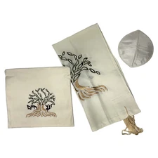NEW Gold Tree Of Life 3-Piece Talis Set