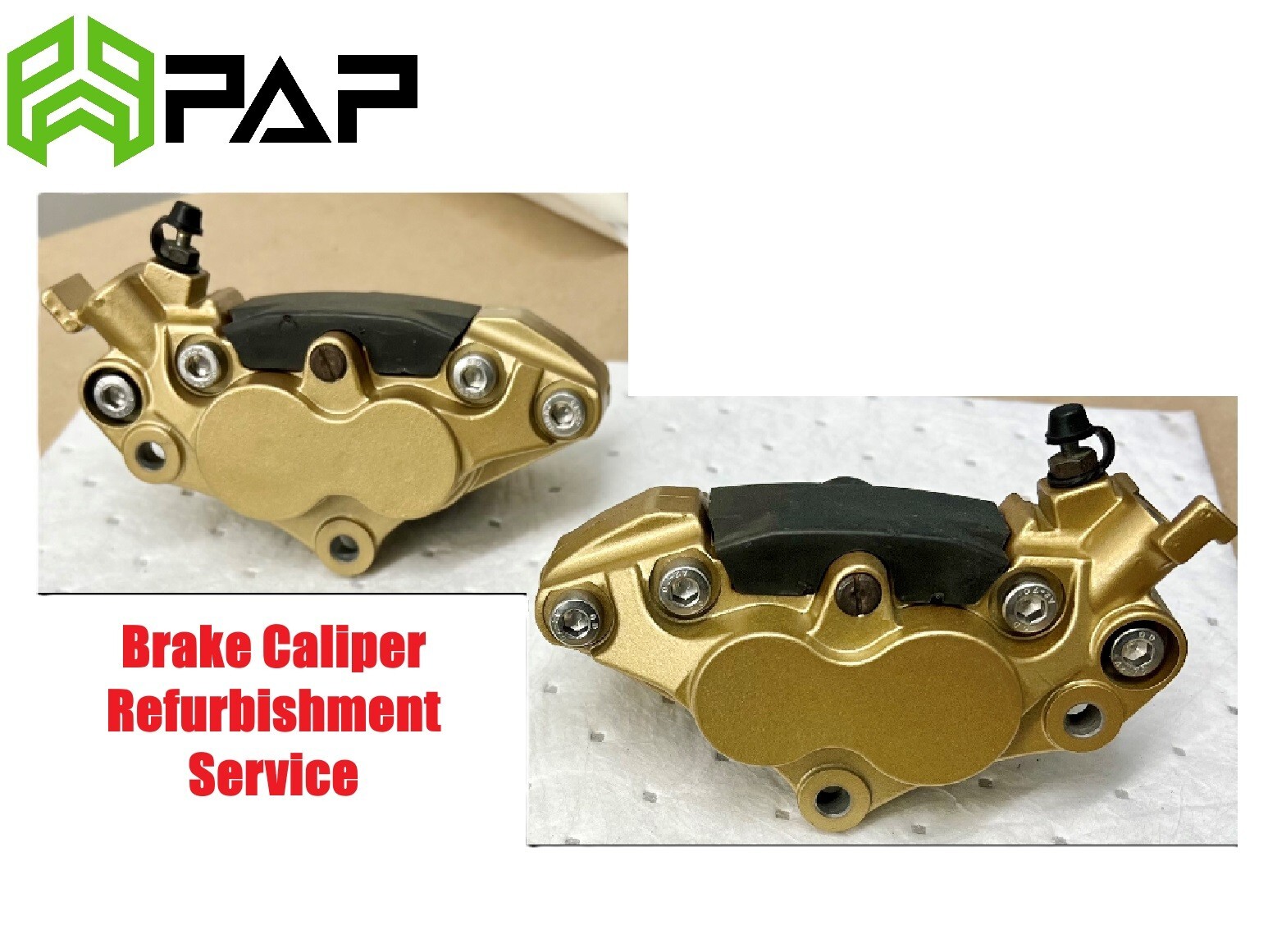 Honda VFR400 R NC30 RK RL R3K R3L 1989 Front brake caliper REFURBISHMENT SERVICE