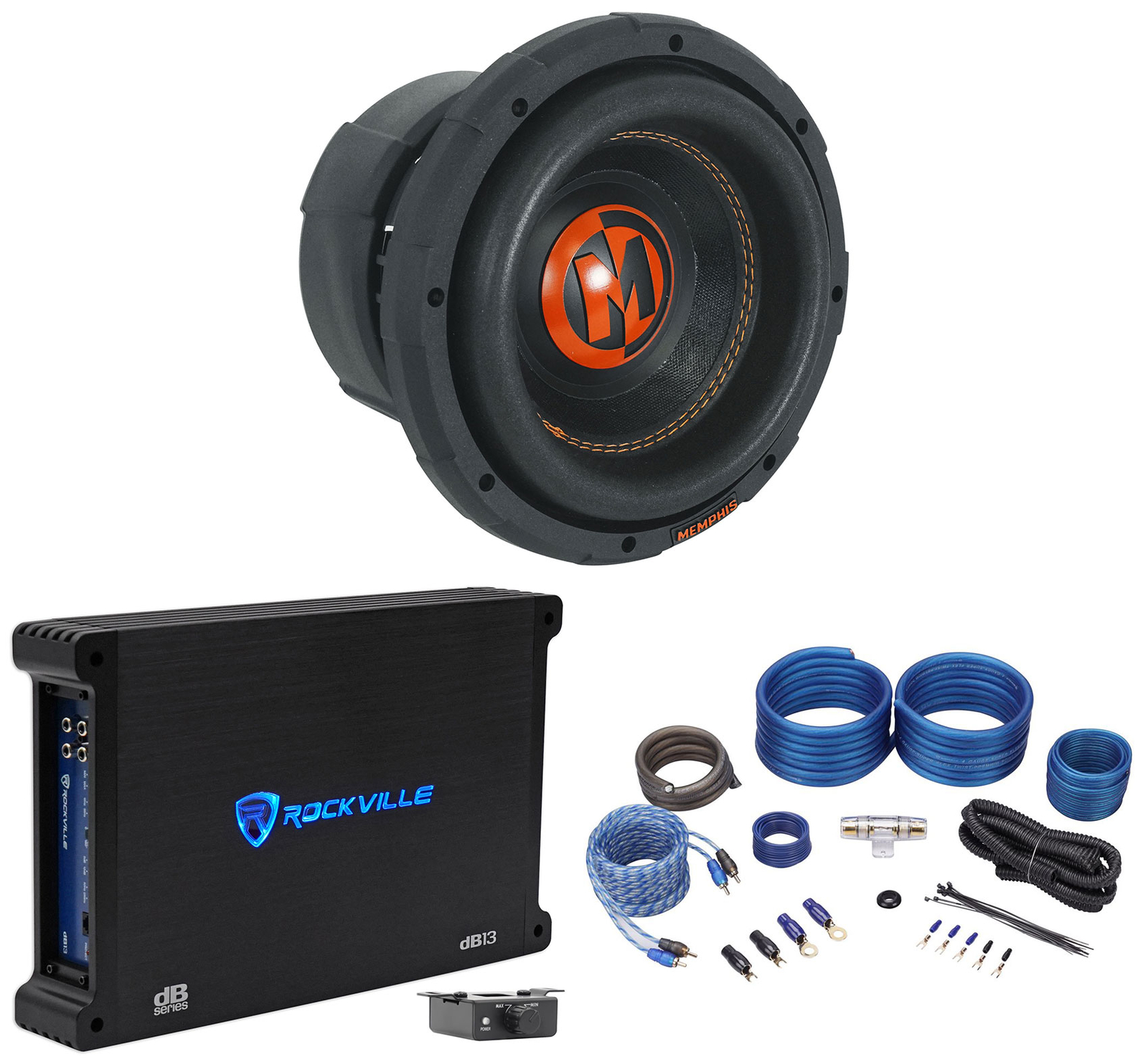 Автомобильный сабвуфер Memphis Audio MOJO MJP844 8 мощностью 1500 Вт для соревнований Усилитель Комплект усилителей 46590₽