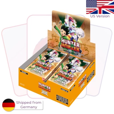 Union Arena Hunter x Hunter UE02BT HxH Booster Box Display Inglés