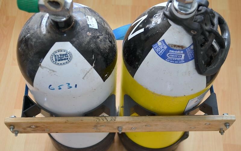 scuba tank holder Boat/vehicle/home Mount Scuba Diving Tank Rack Holder